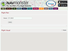 Tablet Screenshot of navmonster.com